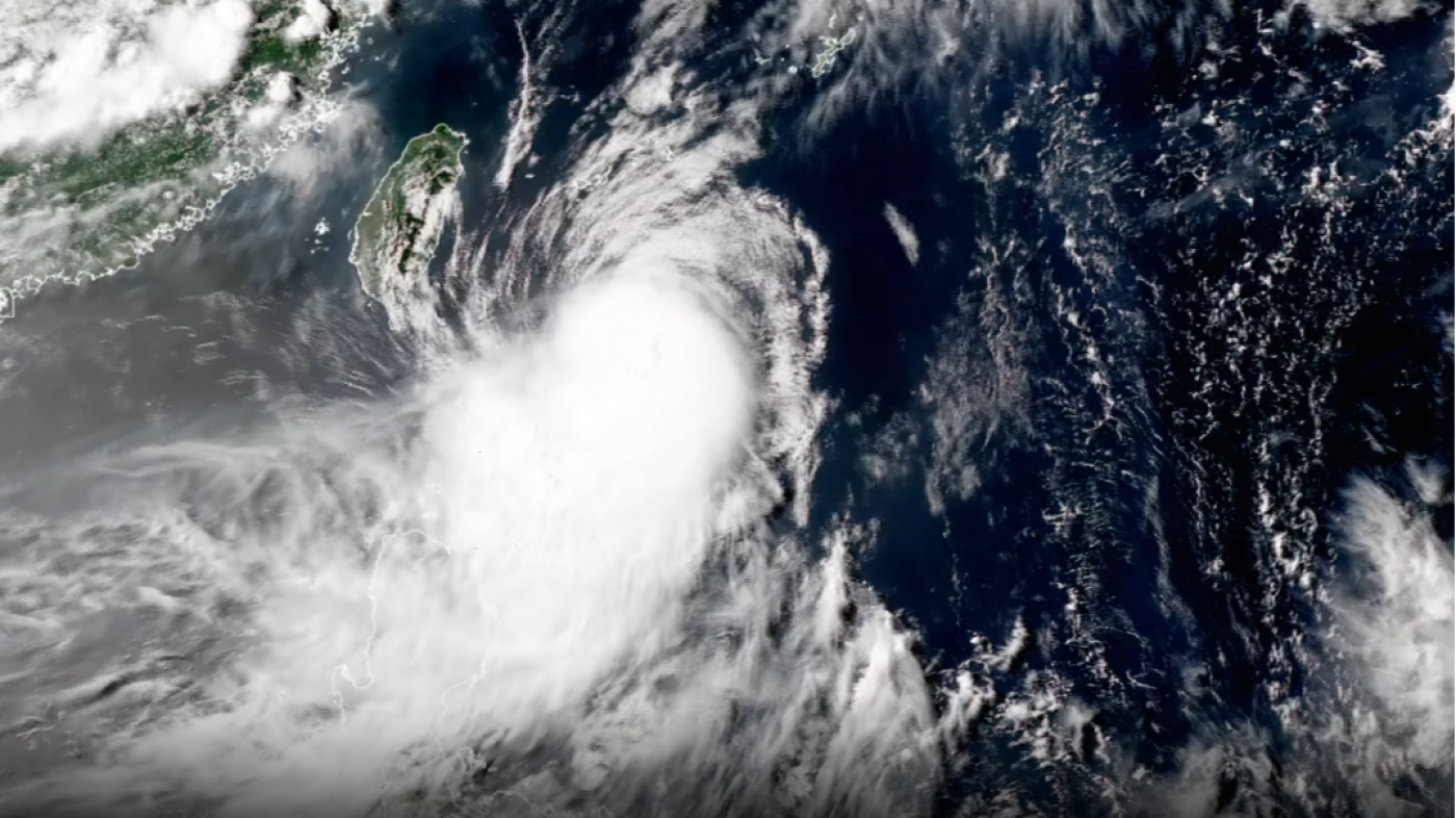 Typhoon Mekkhala Heads Toward Taiwan and Japan as Storm Higos Forms