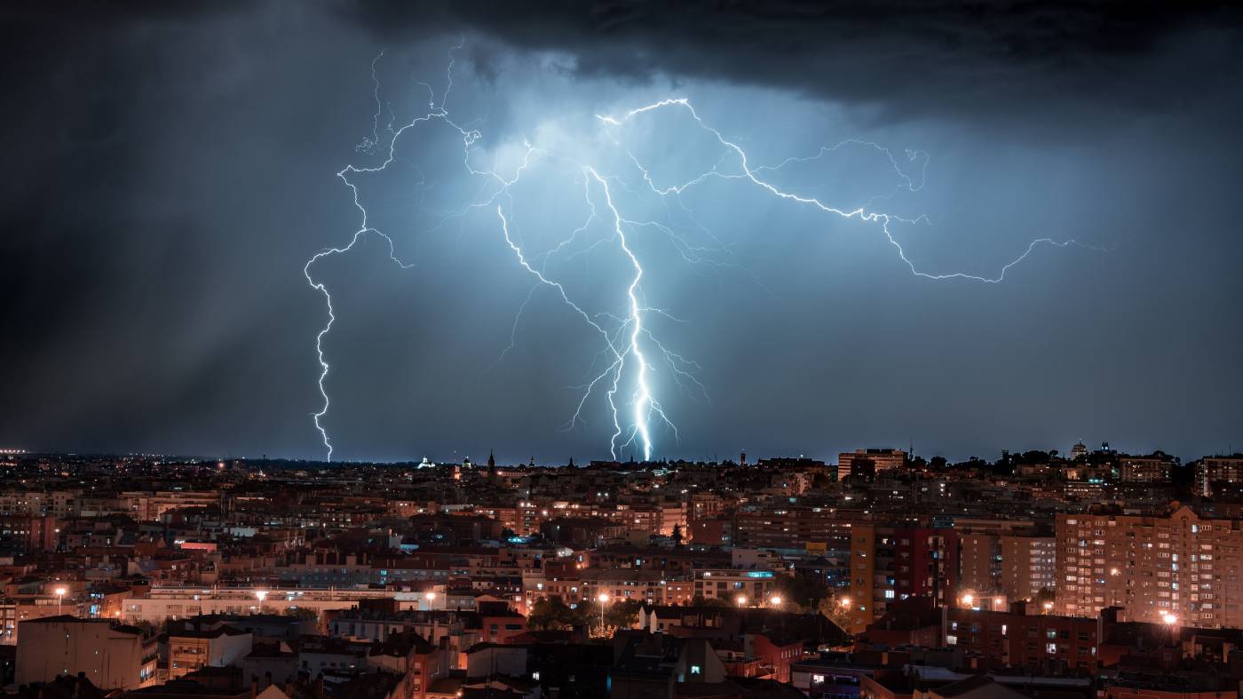 Temporali intensi sulla Pianura Padana